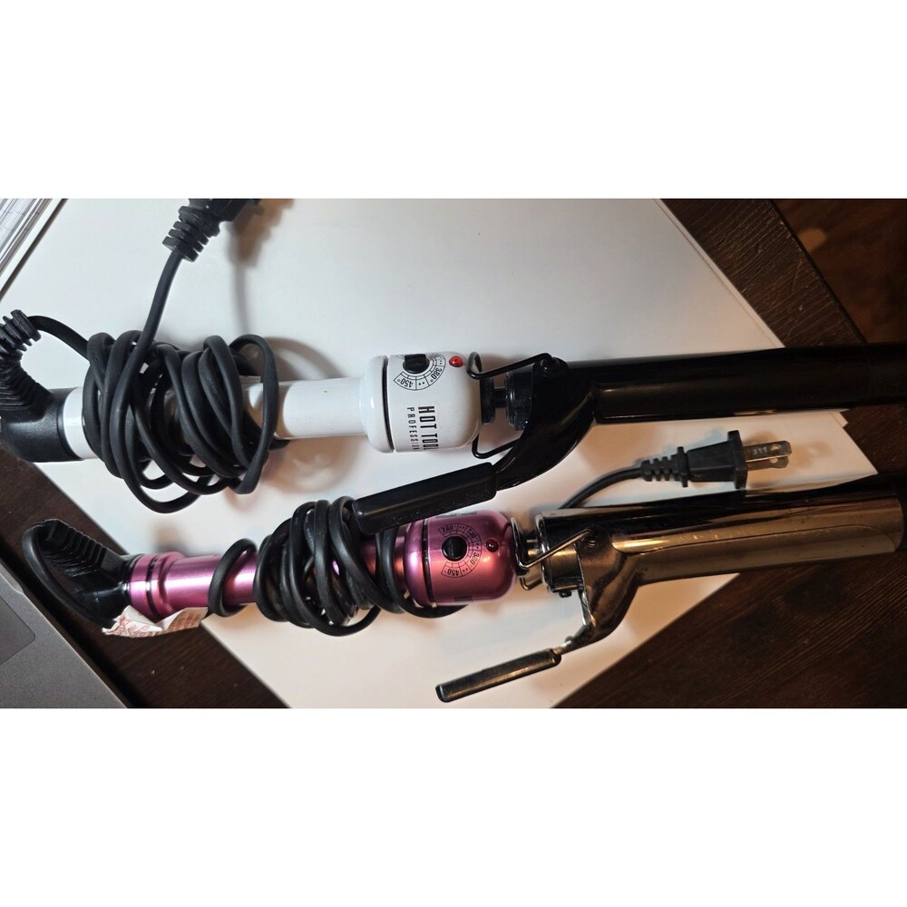 Hot Tools Heat Up Titanium & Nano Ceramic Curling Iron 1 inch